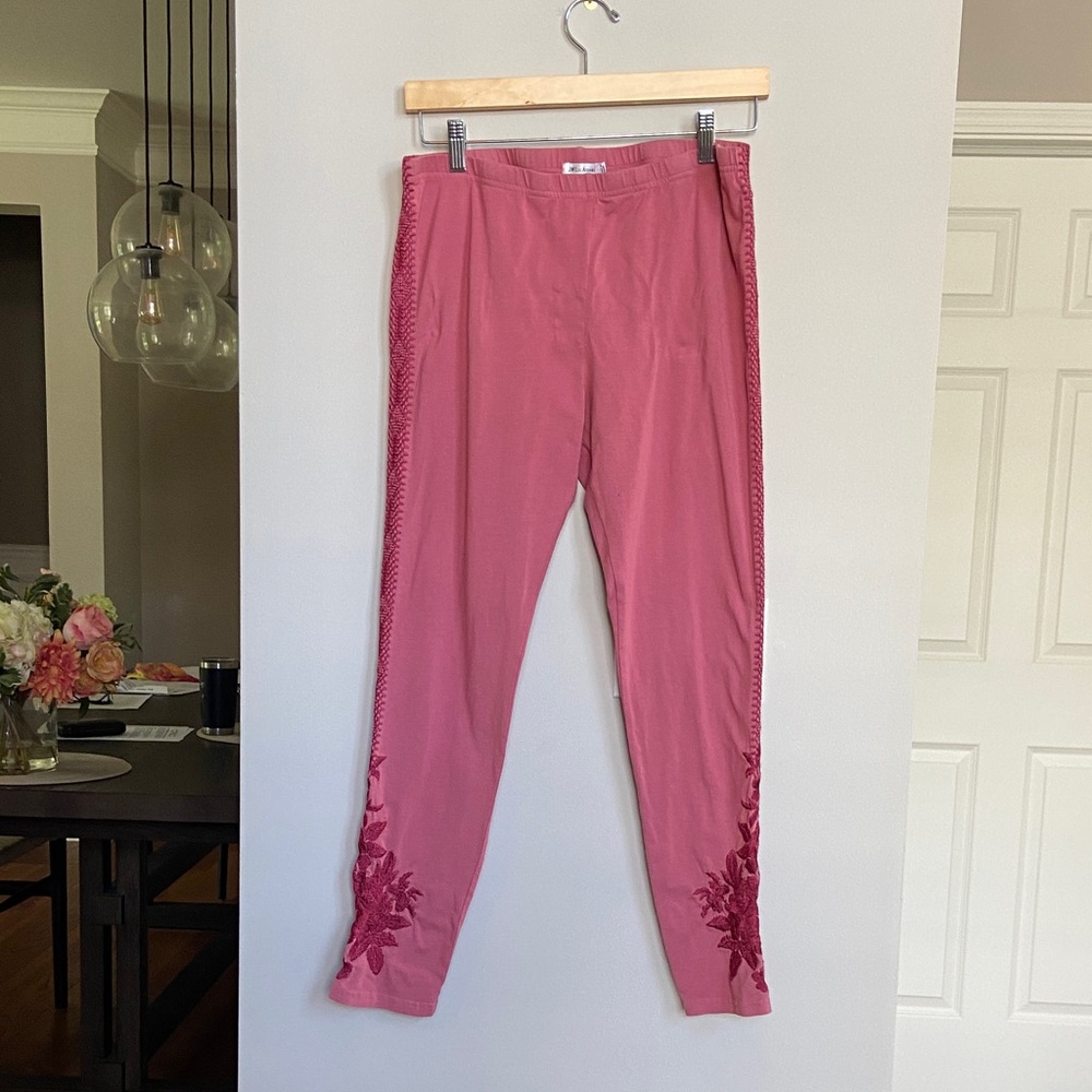 Johnny Was Cotton Leggings, Size xL